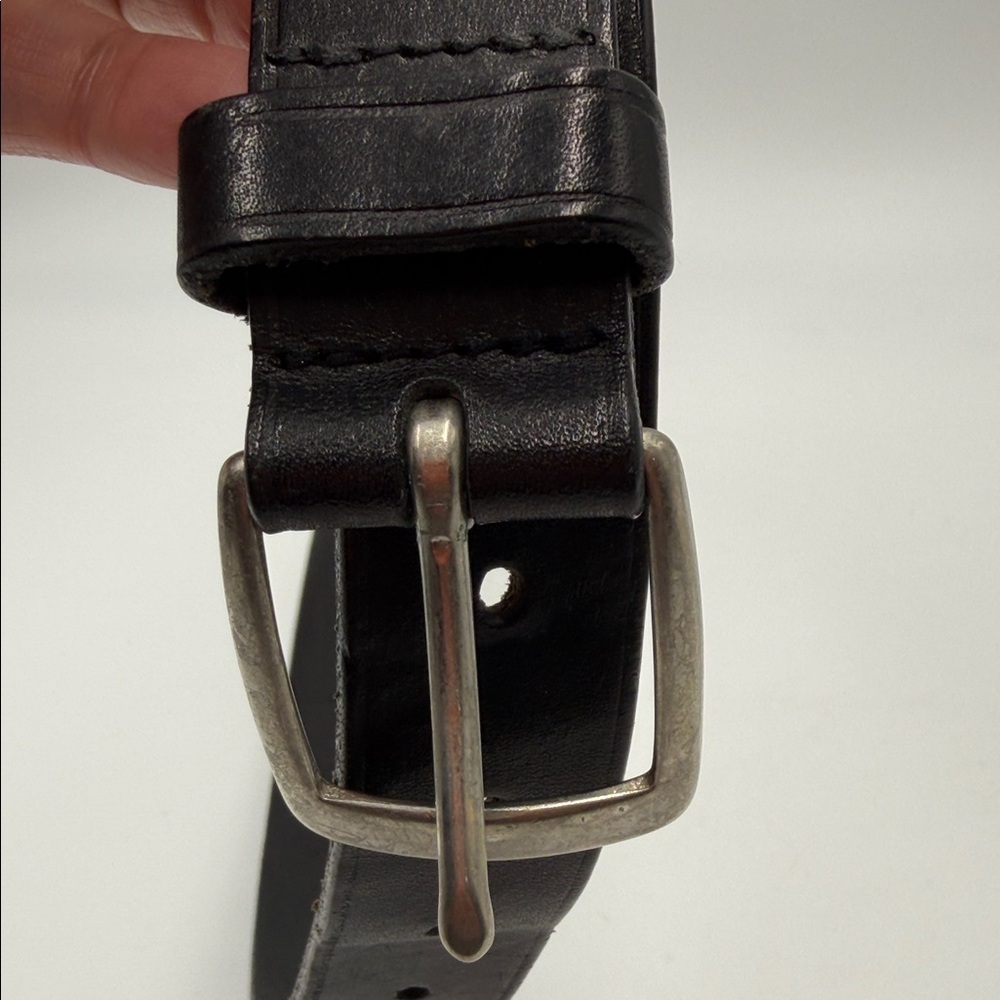 Polo Ralph Lauren Men's Black Leather Belt - Picture 3 of 16